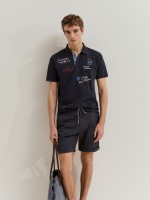 Short-sleeve polo shirt
