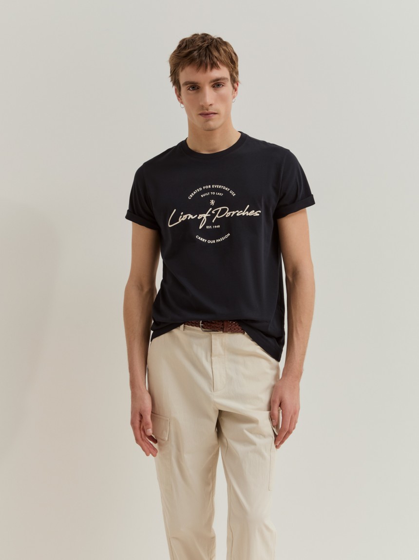 T-shirt em algod�o