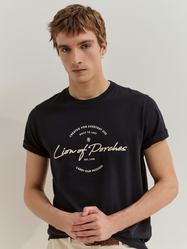 T-shirt em algod�o