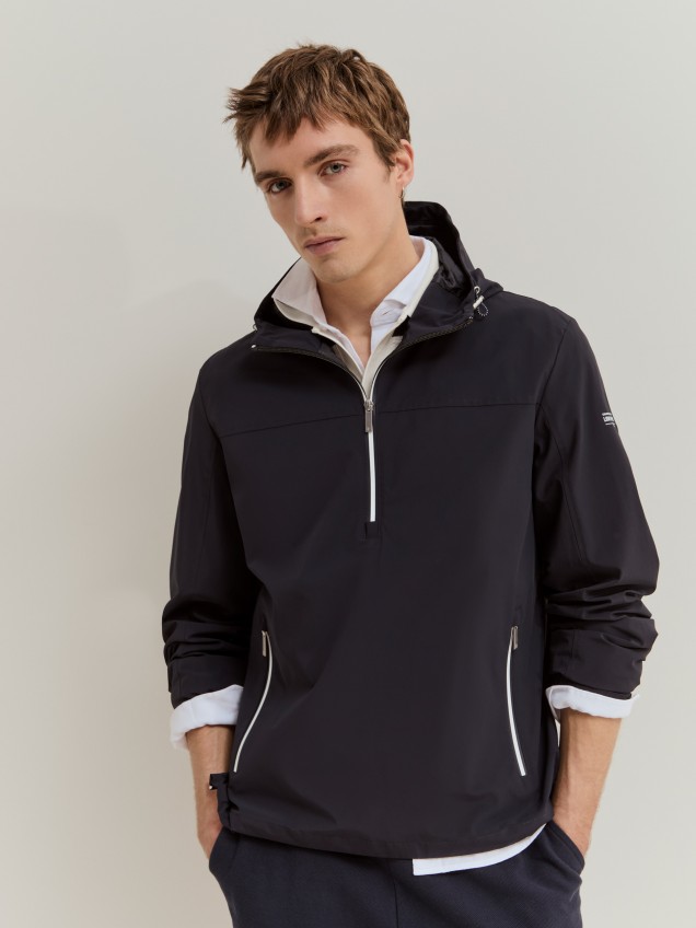 Windbreaker sweatshirt