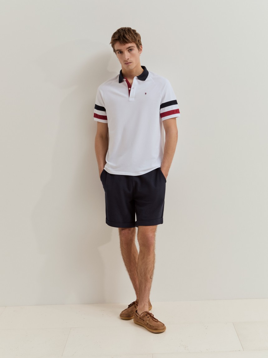 Polo de manga corta