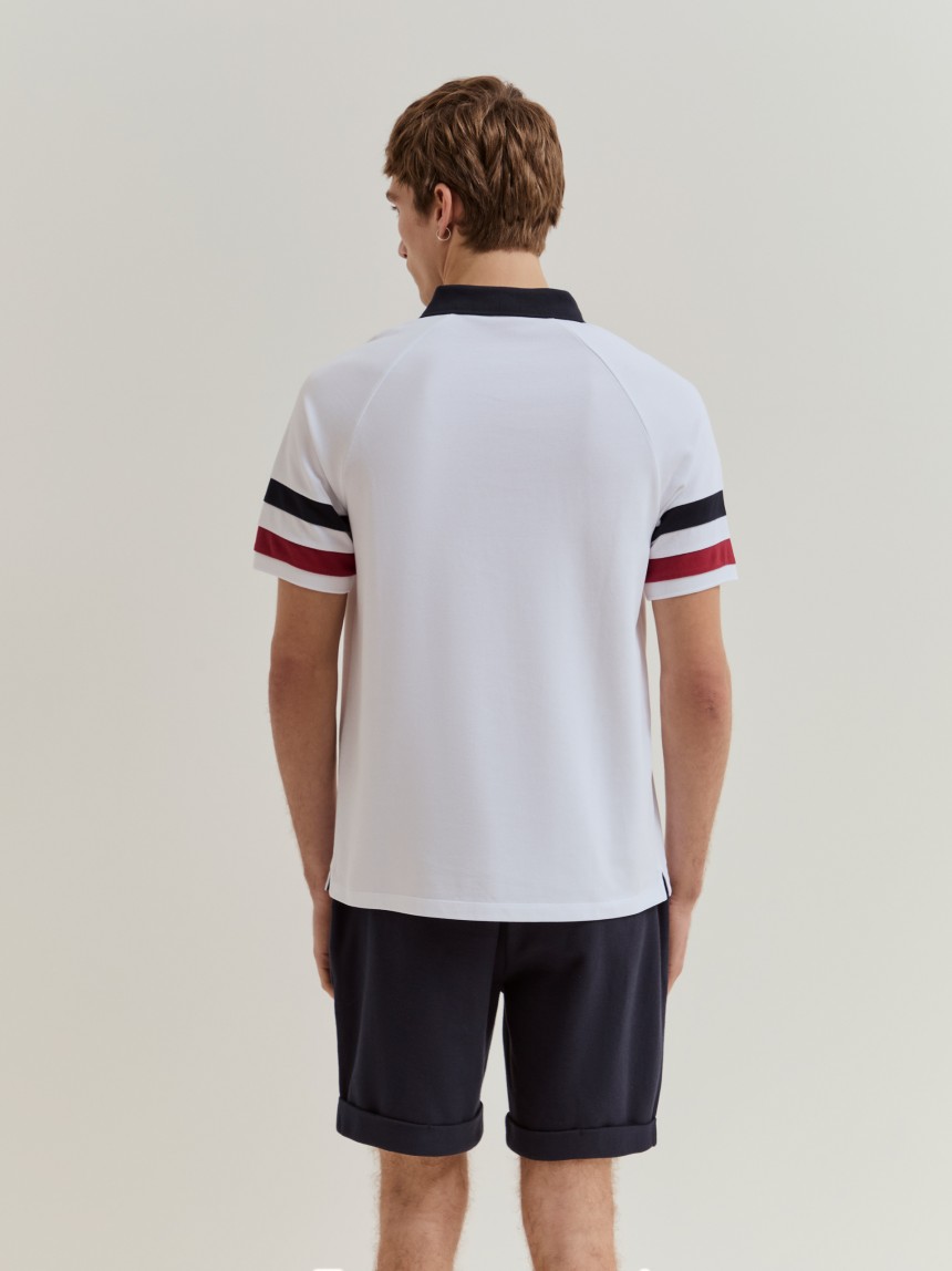 Polo de manga corta