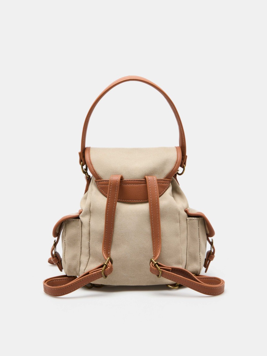 Canvas backpack