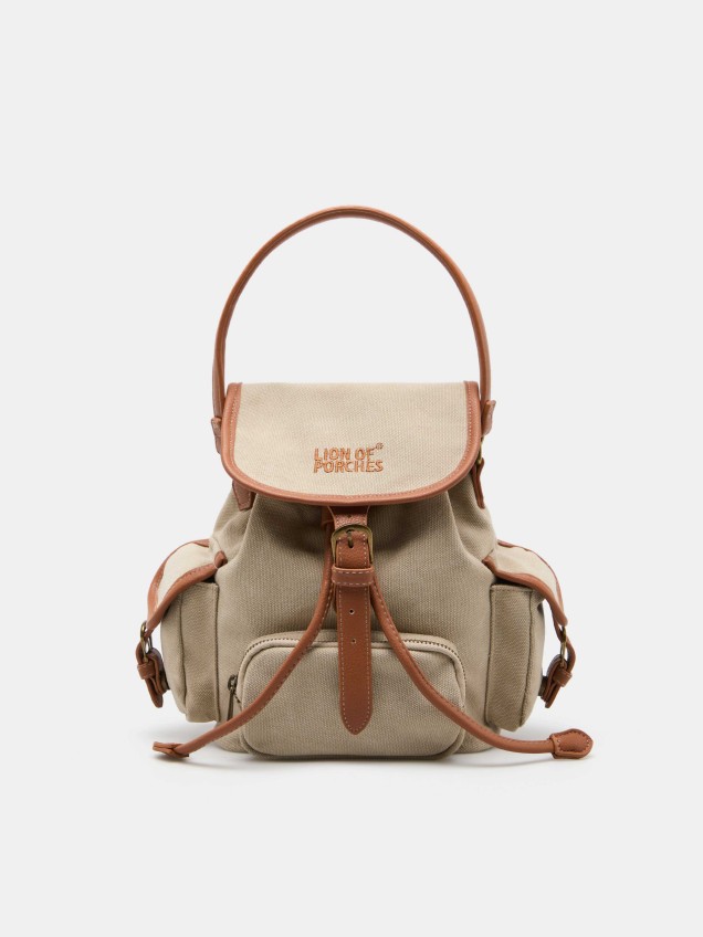 Mochila em canvas