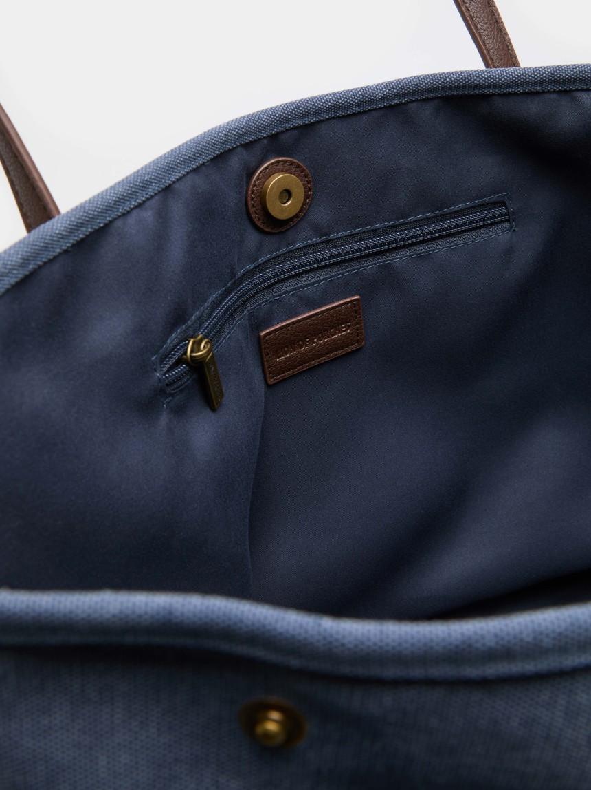 Mala shopper em lona