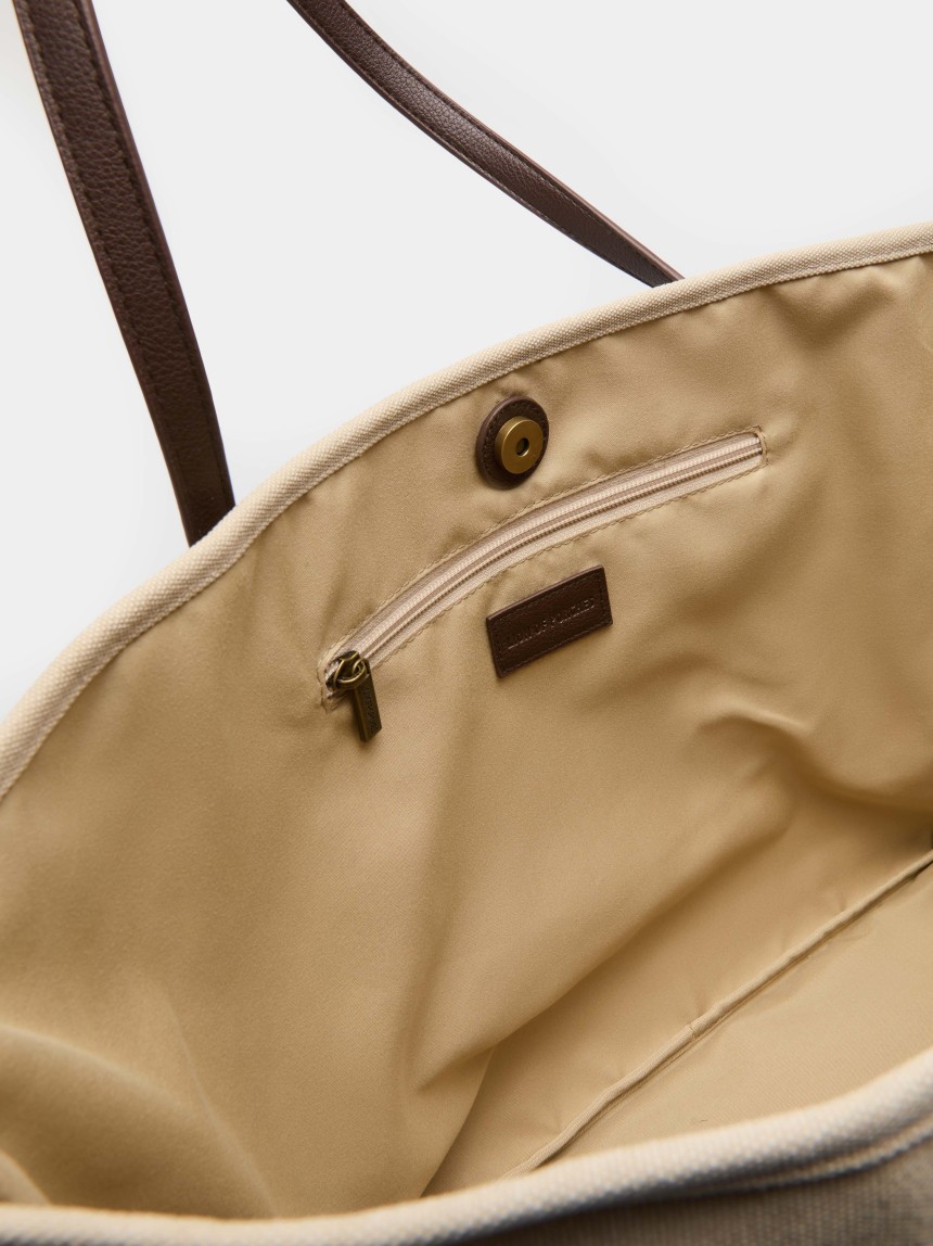 Mala shopper em lona