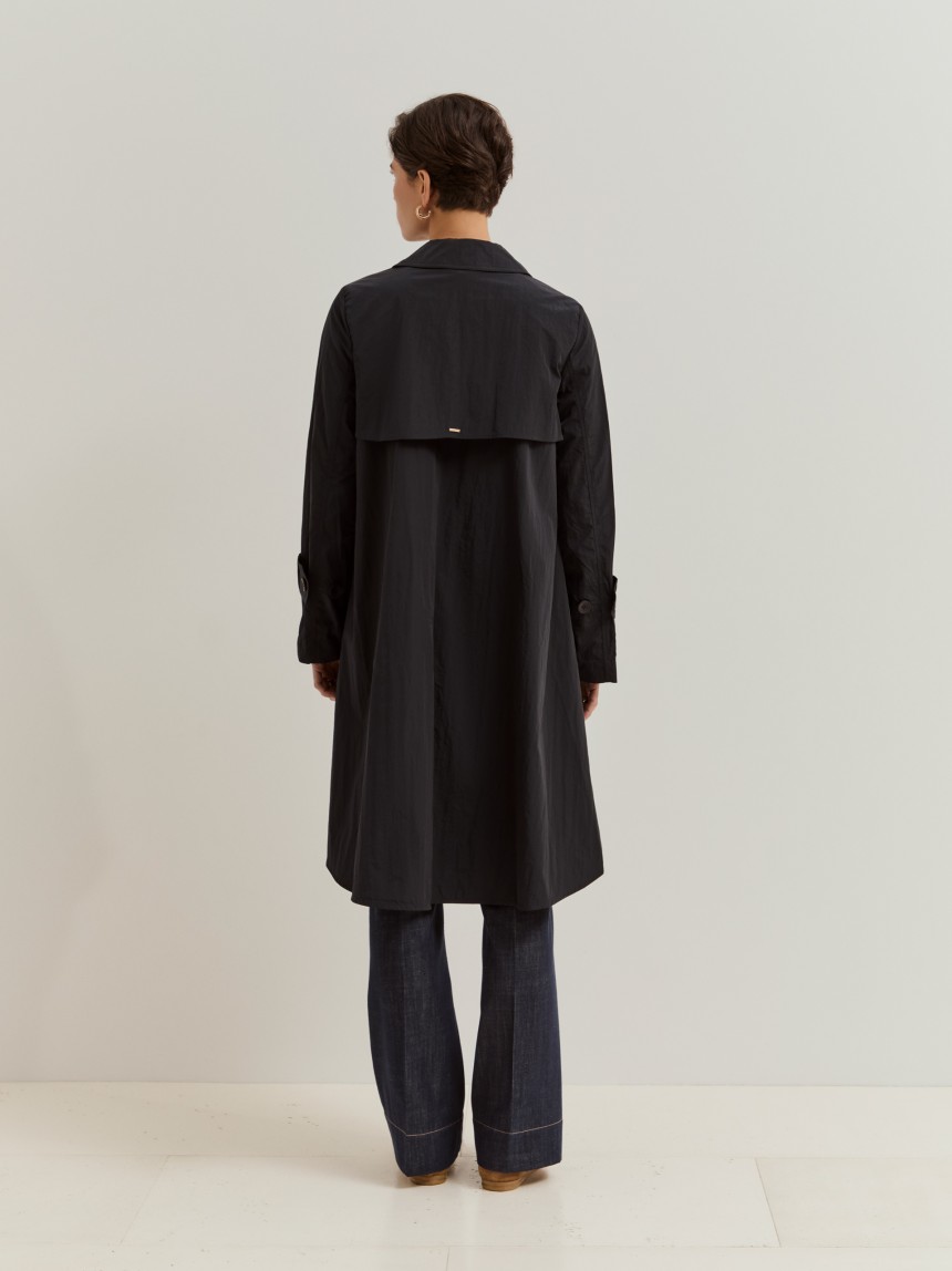 Gabardine midi