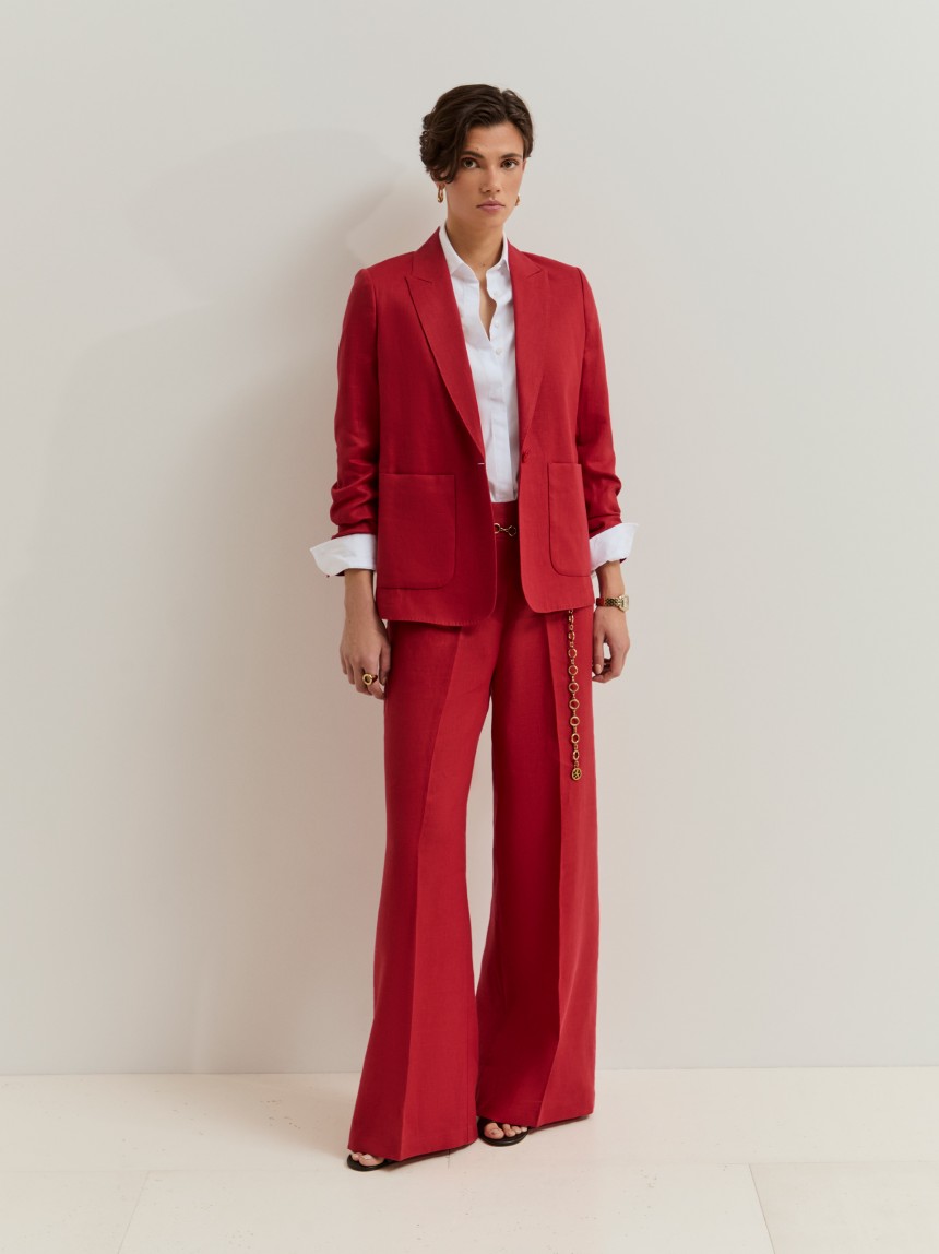 Linen blazer