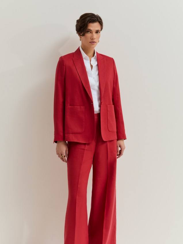 Blazer em linho