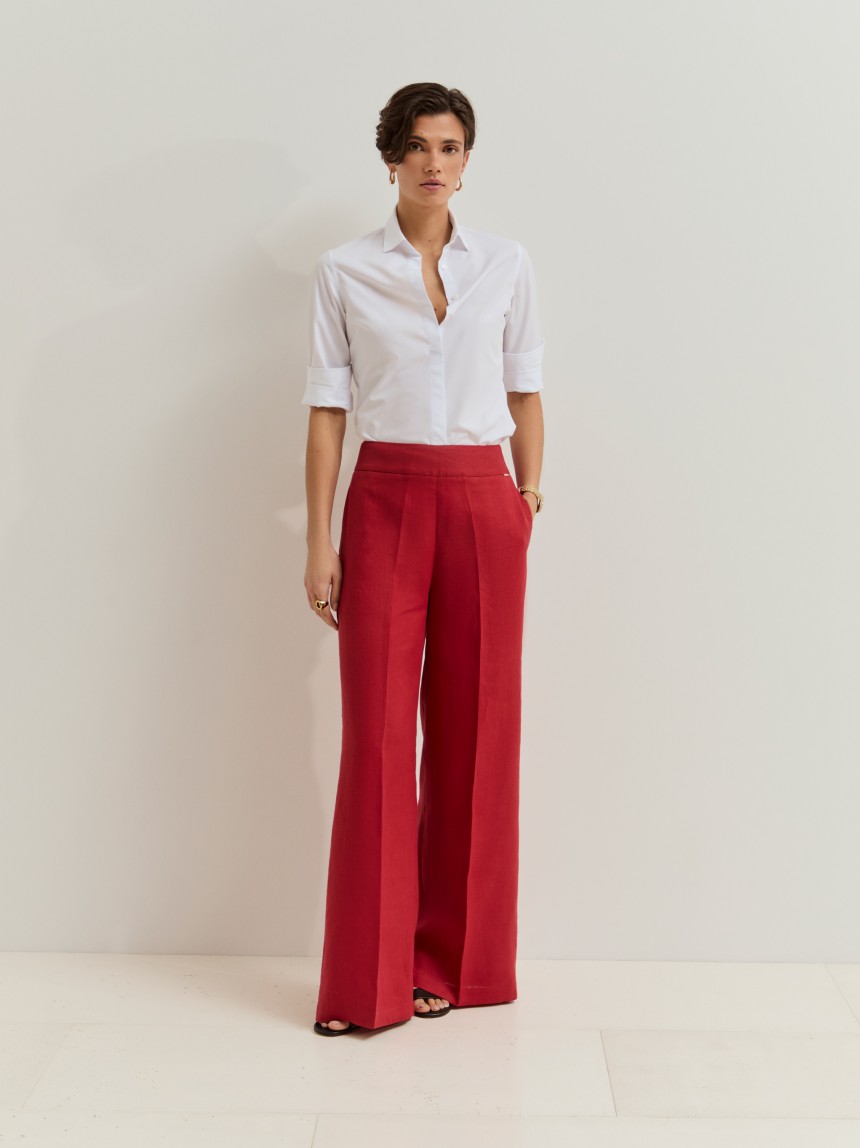 Linen trousers