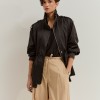 Parka com gola alta