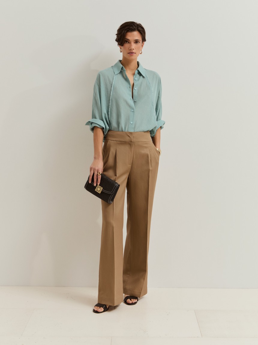 Wide leg pants