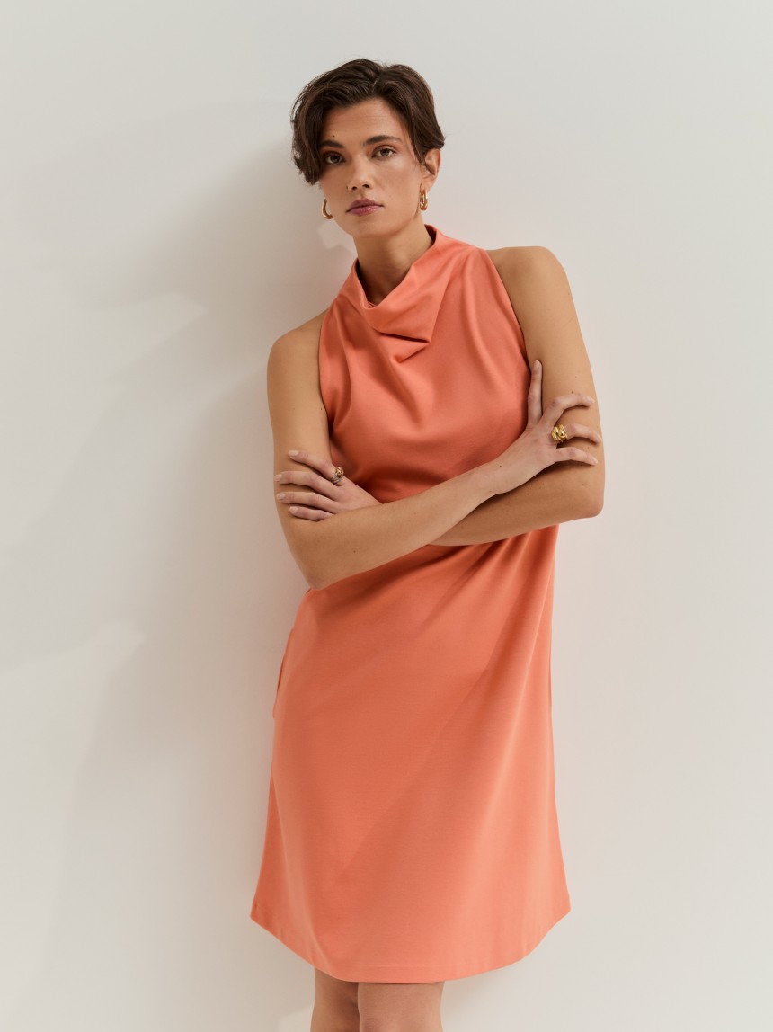 Short knit dress