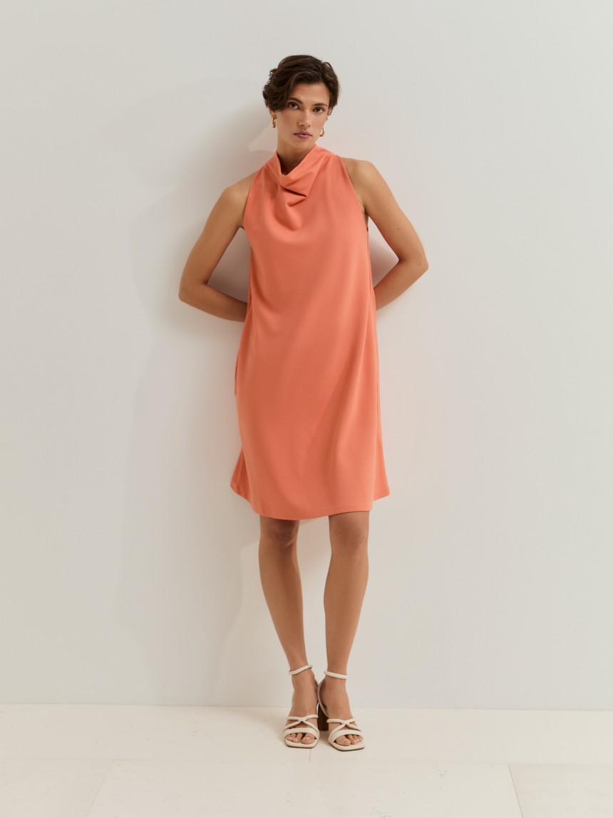 Short knit dress