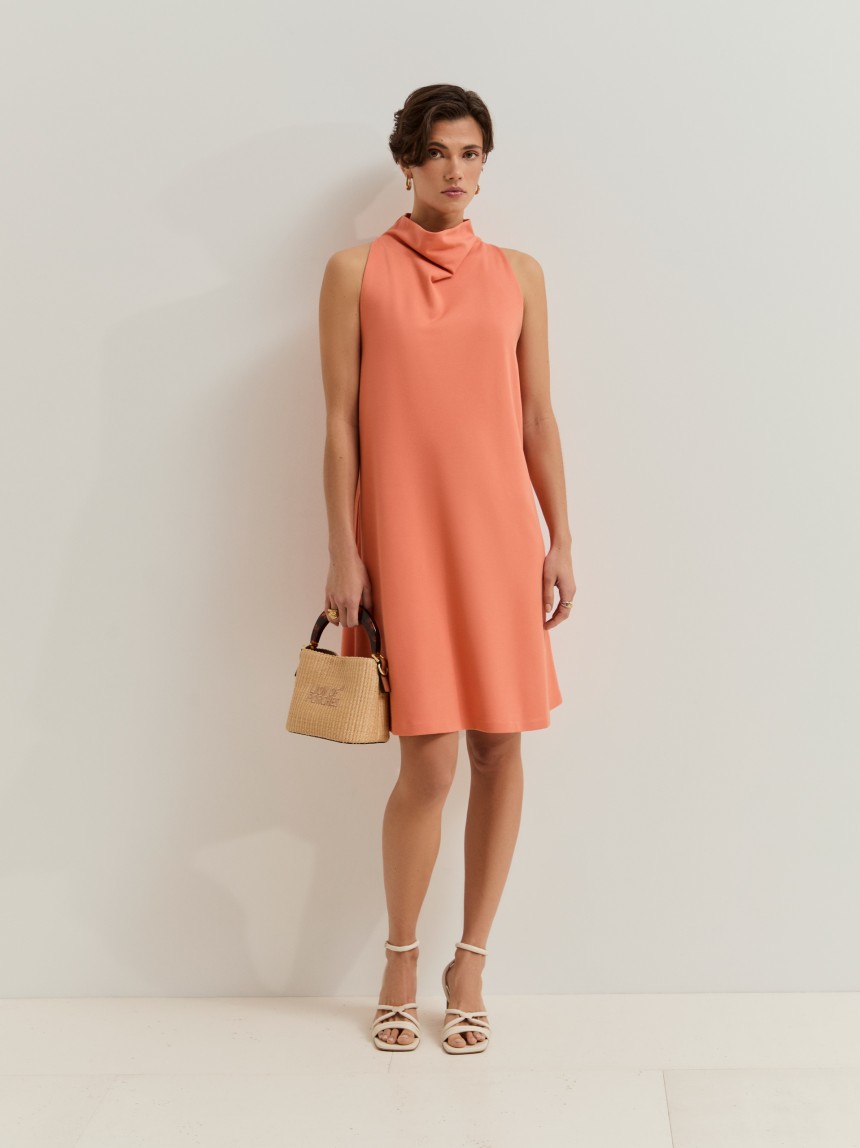 Short knit dress