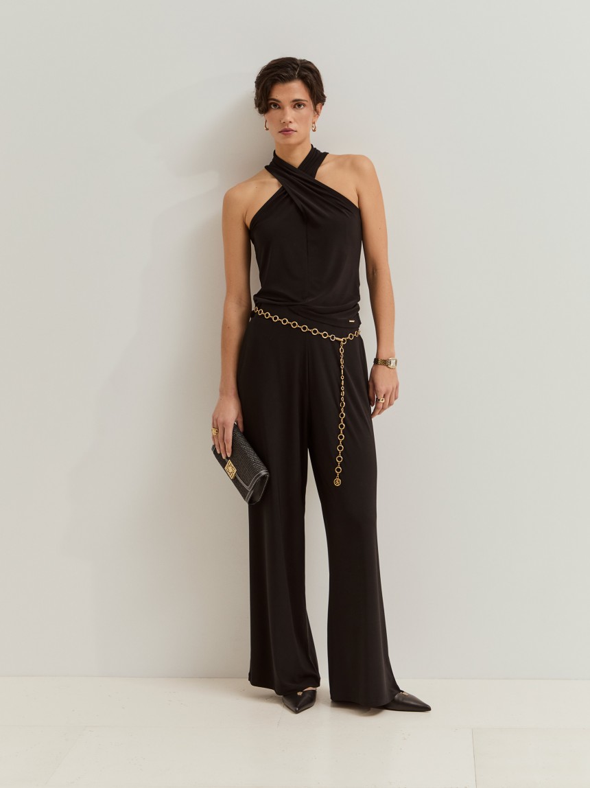 Top de decote halter