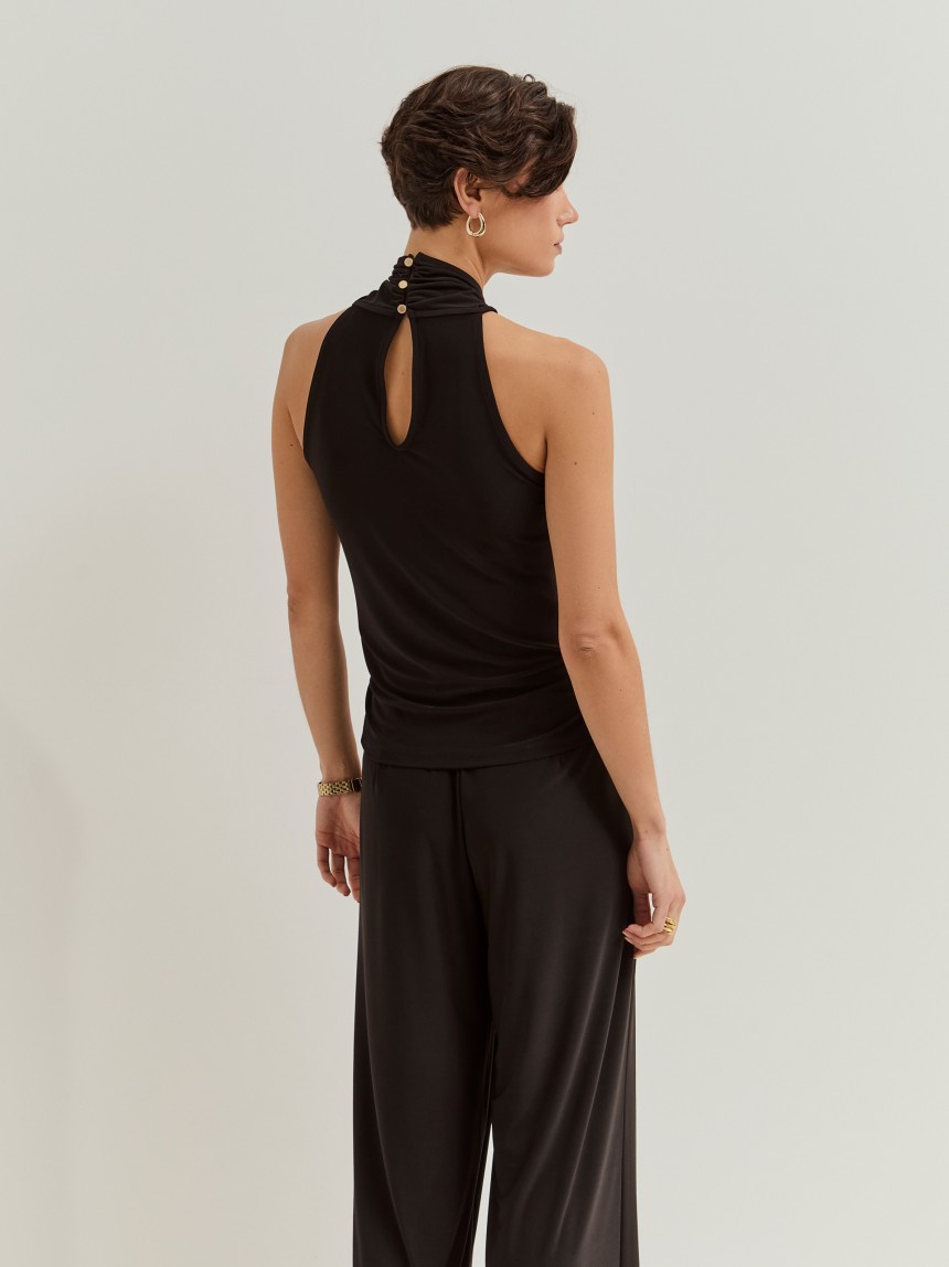 Top de decote halter