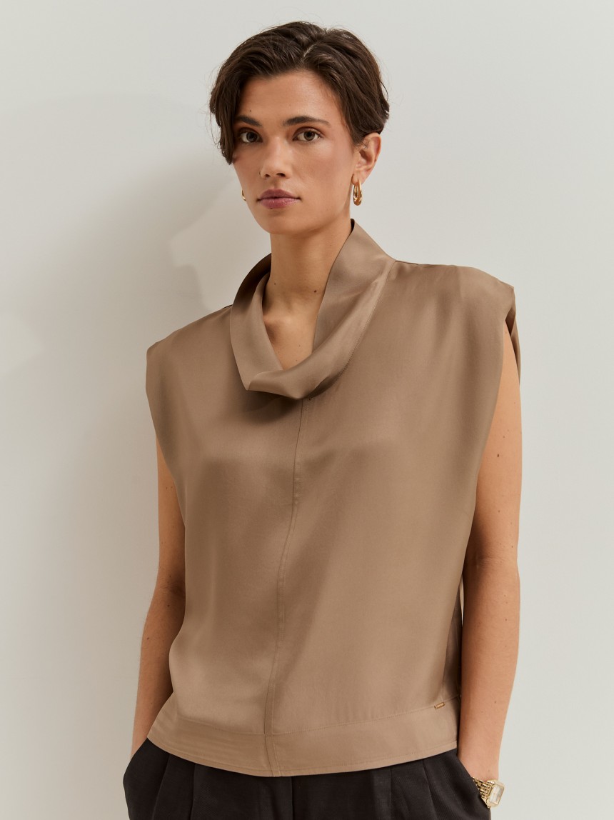 Satin blouse