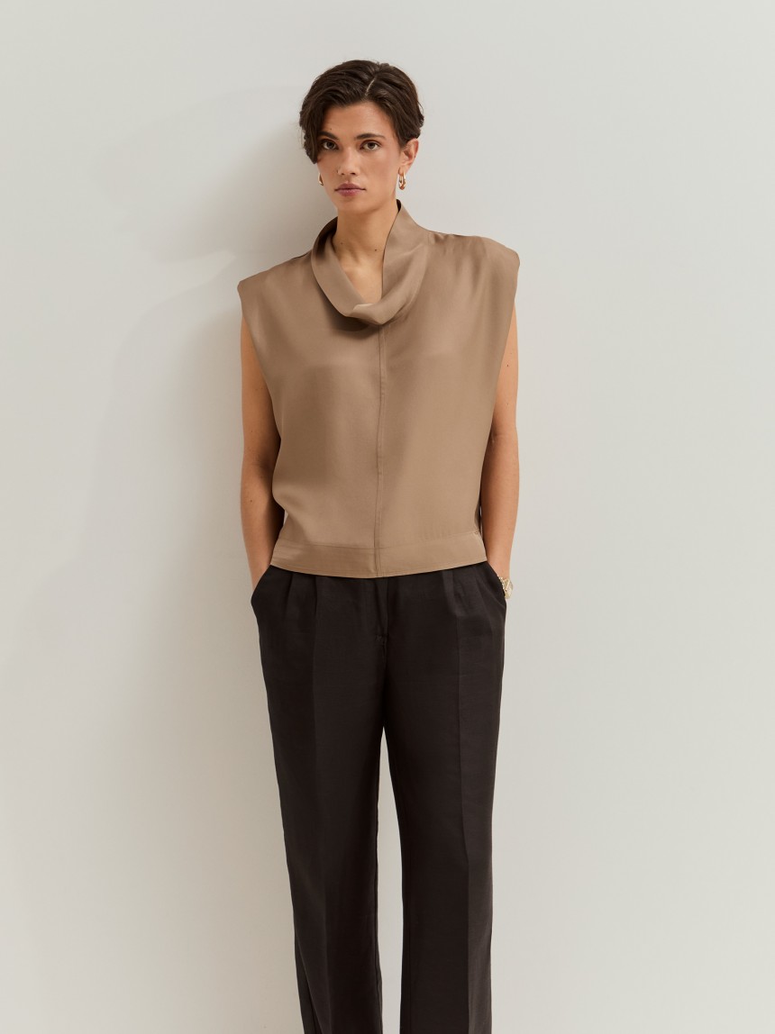 Satin blouse