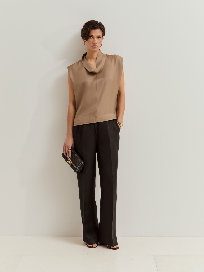 Satin blouse
