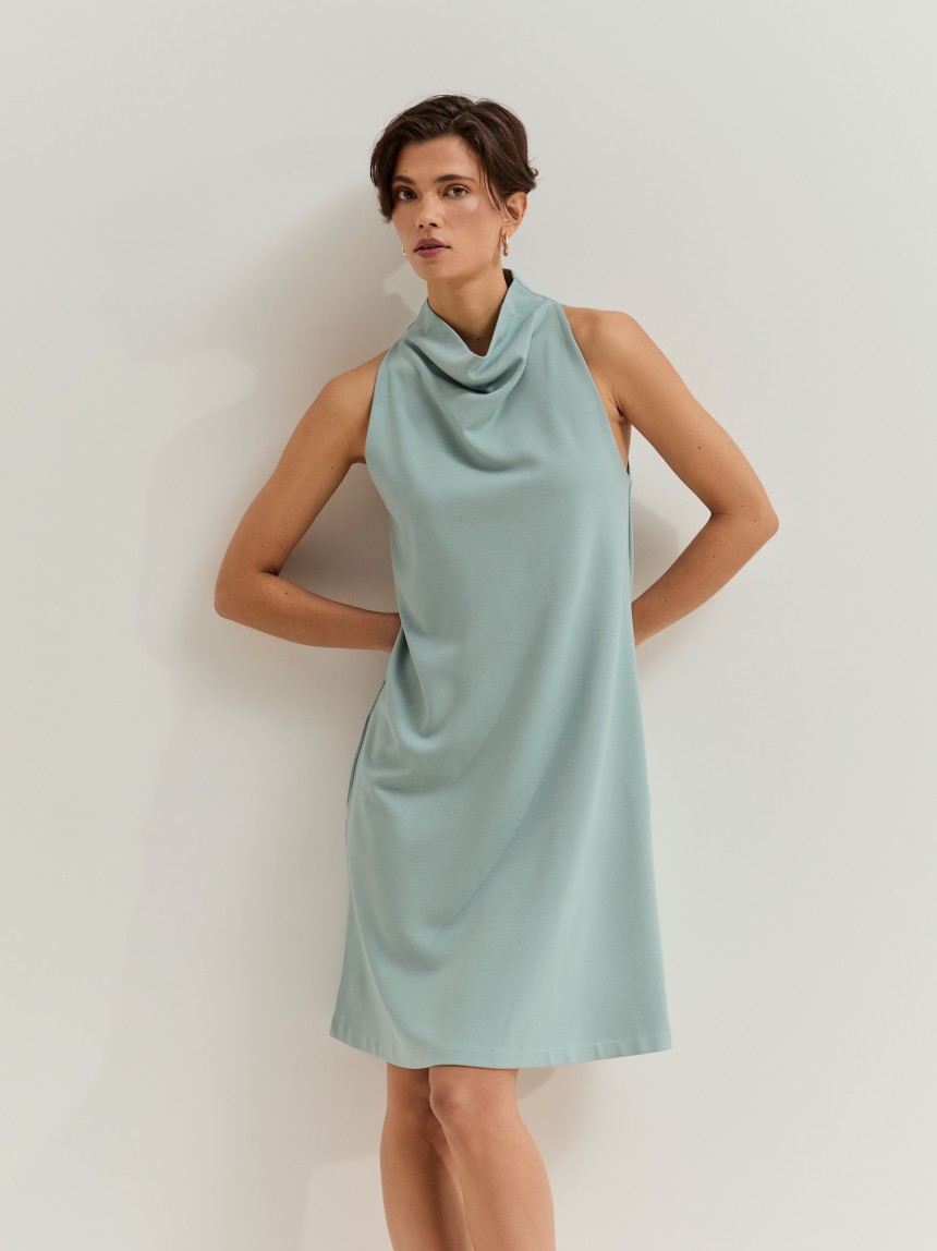 Short knit dress