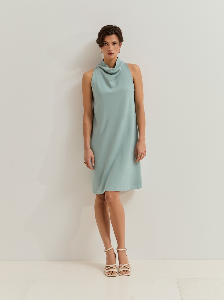 Short knit dress
