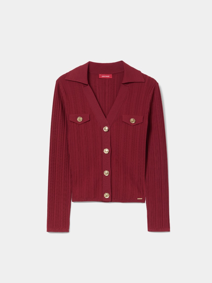 Cardigan de punto