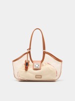 Semi-transparent shoulder bag