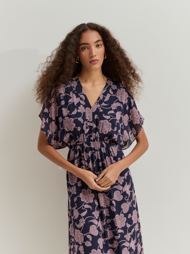 Short-sleeve dress