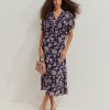 Vestido com manga curta