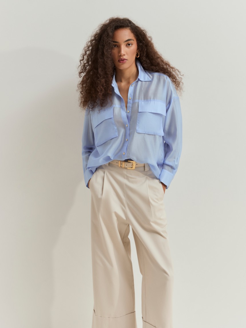 Camisa fluida
