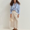 Wide leg trousers