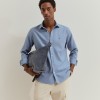 Camisa slim fit de algod�o