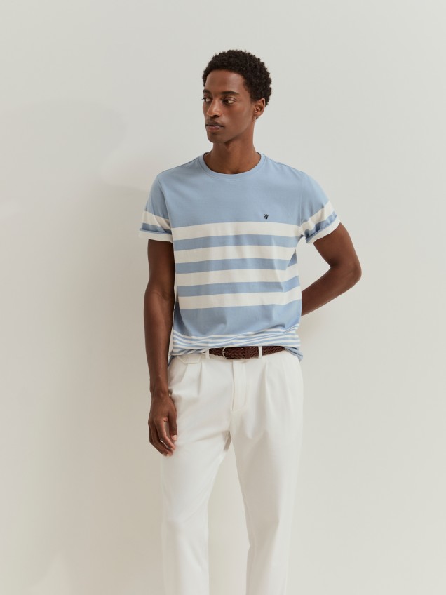 T-shirt em algod�o