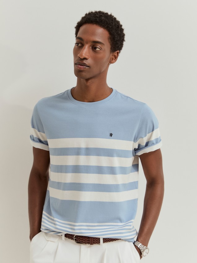 T-shirt em algod�o