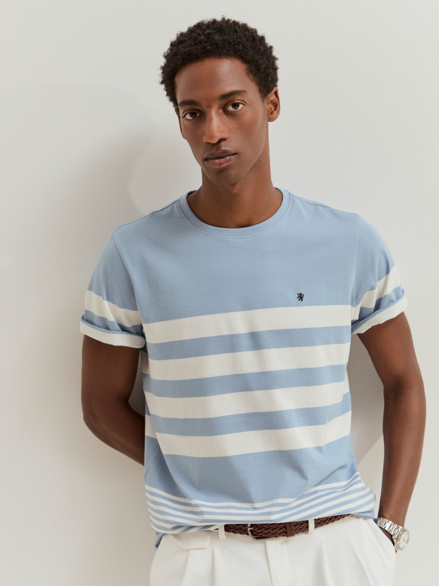 T-shirt em algod�o