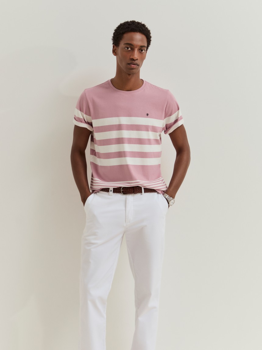 T-shirt em algod�o