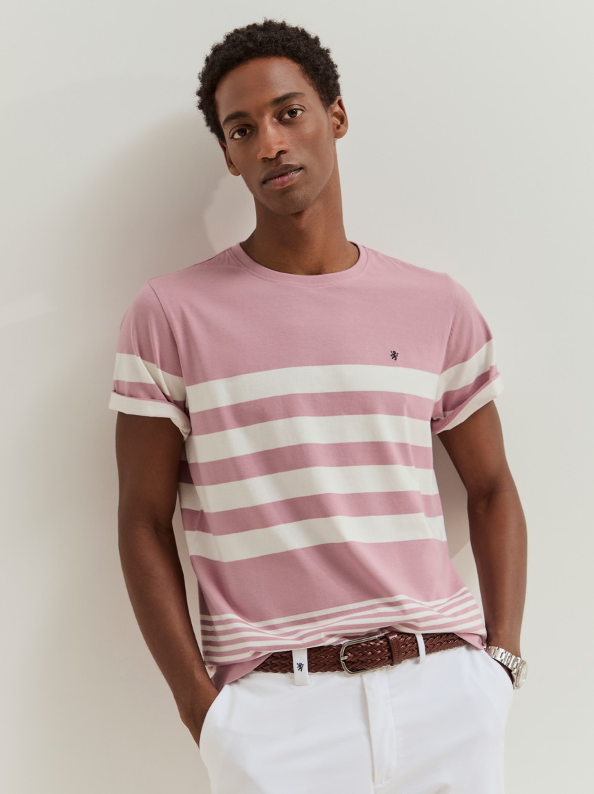 T-shirt em algod�o