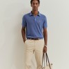 Polo em malha de algod�o