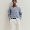 Camisola em malha de algod�o