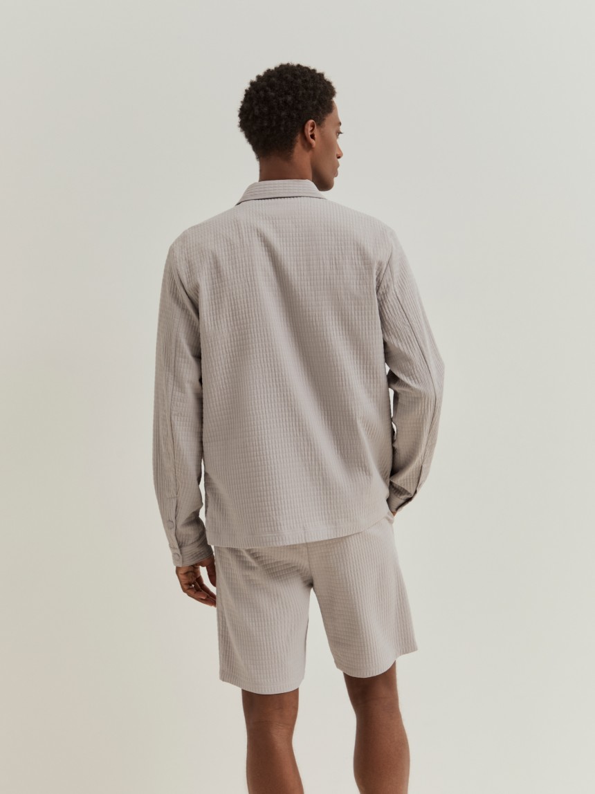 Sobrecamisa acolchoada