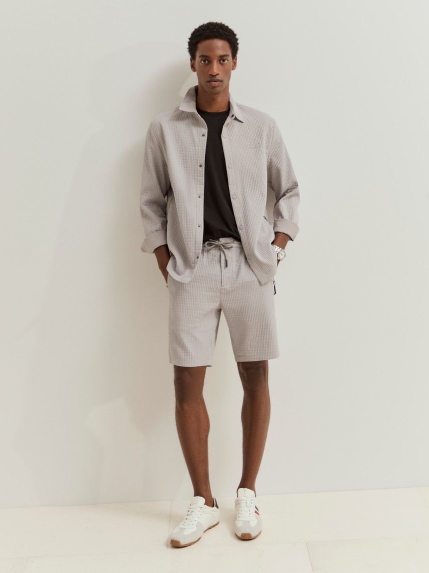 Sobrecamisa acolchoada