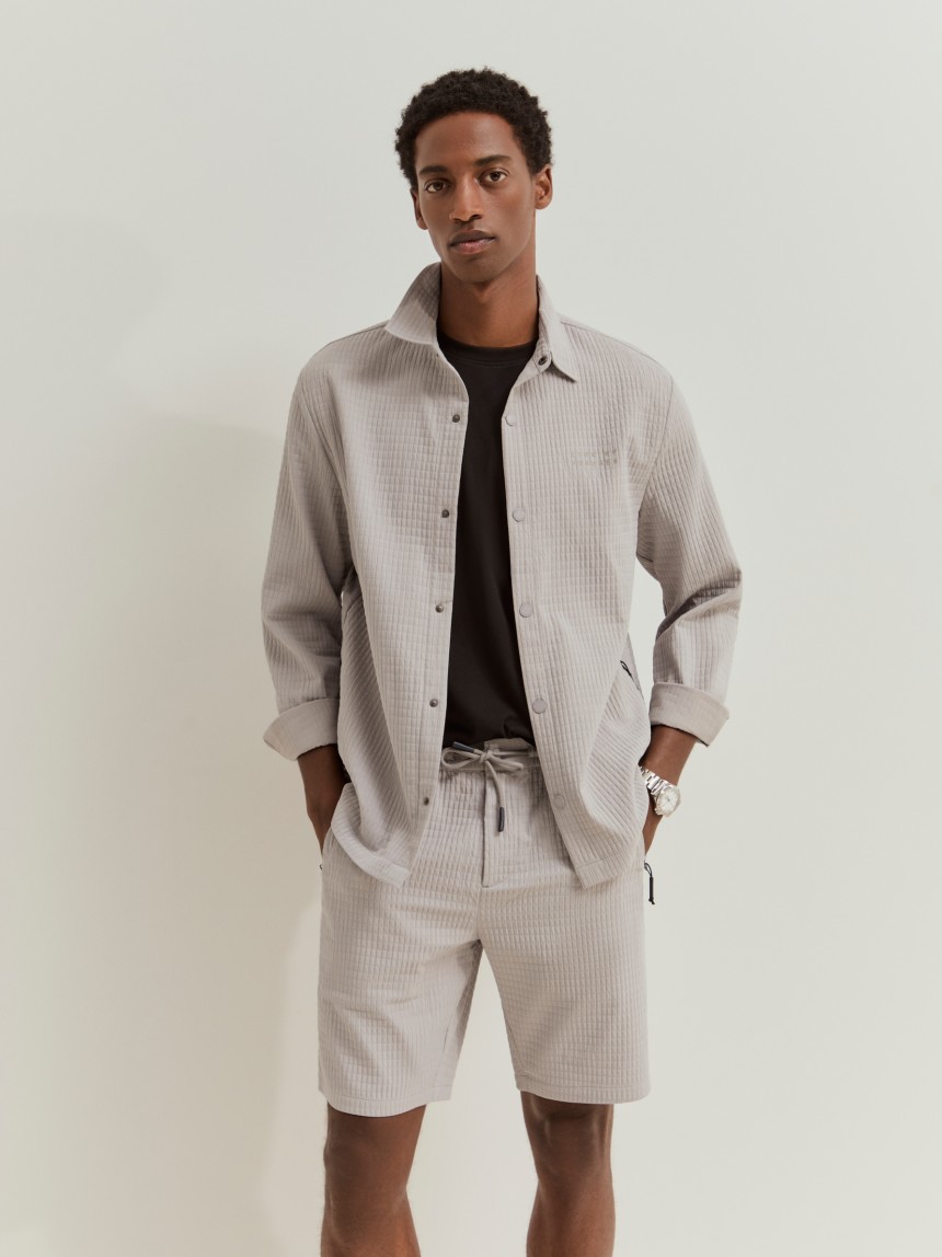 Sobrecamisa acolchoada