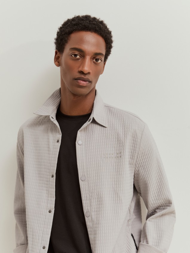 Sobrecamisa acolchoada