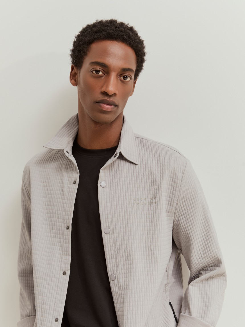 Sobrecamisa acolchoada
