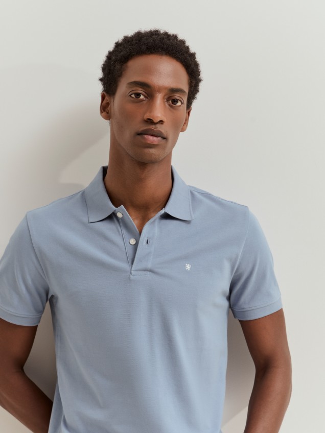 Polo piqué slim fit