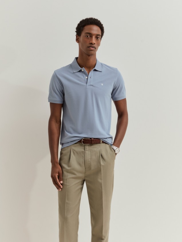 Polo piqué slim fit