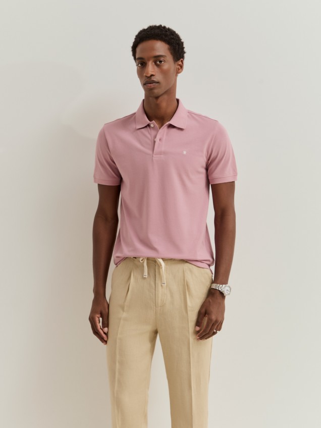 Polo piqué slim fit