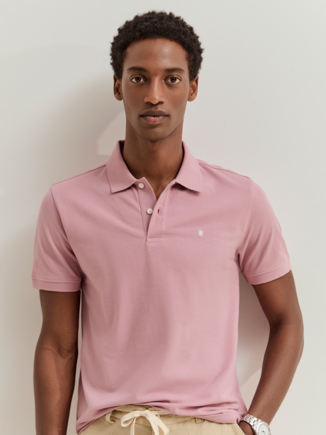 Polo piqué slim fit