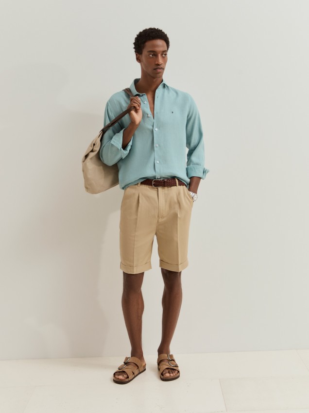 Cal��es bermuda chino